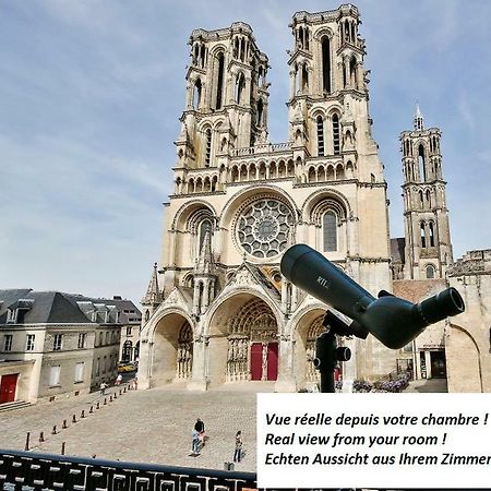 Bed and Breakfast Logis Du Parvis ***Face Cathedrale/In Front Of The Cathedral*** Laon Exteriér fotografie